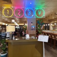 Waiting area at 123V Browns in London