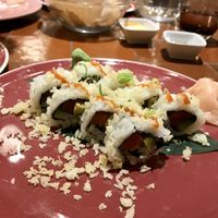 Tuna roll  at 123V Browns in London