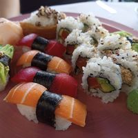 Grand sushi set at 123V Browns in London