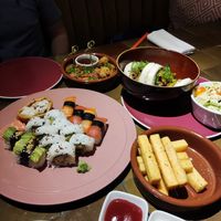 All the food! at 123V Browns in London