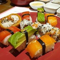 Petit sushi set at 123V Browns in London