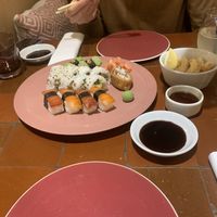 Grand sushi set   at 123V Browns in London