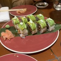 Dragon roll  at 123V Browns in London