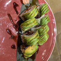 Dragon roll #Veganuary at 123V Browns in London
