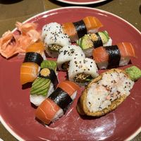 Petit sushi set #Veganuary at 123V Browns in London
