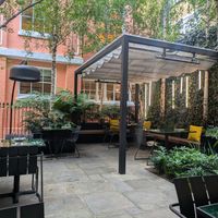 Garden at 123V Browns in London