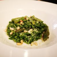 Orzo Risotto (tasting menu) at 123V Browns in London