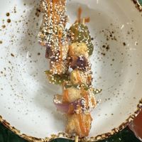 Tofu Skewers  at 123V Browns in London