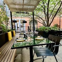 Garden  at 123V Browns in London