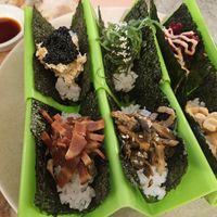 Sushi tacos at 123V Browns in London