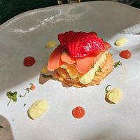 Rhubarb sable at 123V Browns in London