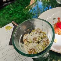 Kiwi panna cota at 123V Browns in London