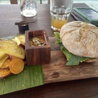 Yaca burger  at La Yaqueria in Valladolid