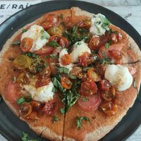 Pizza Napolitana at Mi Manchi in Bogota