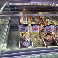 Vegan flavours   at Gelaaati di Marco in Barcelona