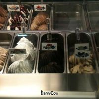 the vegan ice cream selection (3 at the bottom) at Gelaaati di Marco in Barcelona