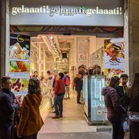 Front. at Gelaaati di Marco in Barcelona