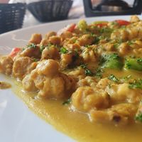 Soya con curry at La Route Des Vins La Paz in Puebla