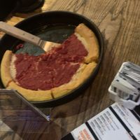   at Gino's East in Wheaton