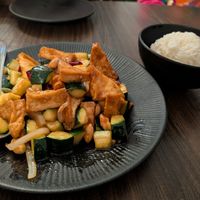 Kung Pao tofu at Chloe's Kitchen in Santa Cruz