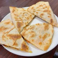 Bacon Quesadilla at Apothica Cafe in Cumberland
