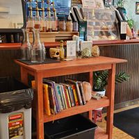 barista area at Apothica Cafe in Cumberland