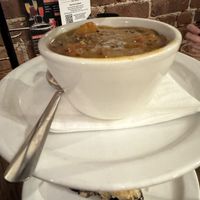 Sweet potato black bean quinoa chilii  at The Whistling Kettle in Ballston Spa