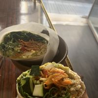 Vegan wrap at La Bohême in Cordoba