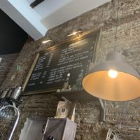 Menu for food and drinks  at La Bohême in Cordoba
