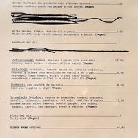 Sandwiches & food  at La Bohême in Cordoba