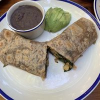 Whole wheat tortilla   at La Cueva del Chango in Playa Del Carmen