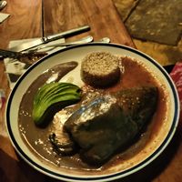 Stuffed publano at La Cueva del Chango in Playa Del Carmen
