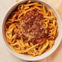 Simply red at Pastan Barbican in London