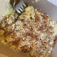 Mac and cheese  at Pastan Barbican in London