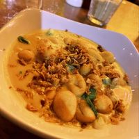 Cheese gnocchi at Pastan Barbican in London