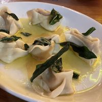 Butternut squash & sage ravioli  at Pastan Barbican in London