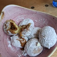 Speculous doughnuts at Pastan Barbican in London