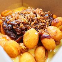 Loaded gnocchi   at Pastan Barbican in London