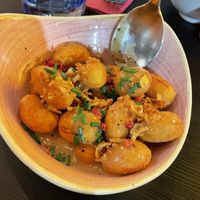 Loaded gnocchi   at Pastan Barbican in London