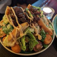 Shiitake Caesar salad at Pastan Barbican in London