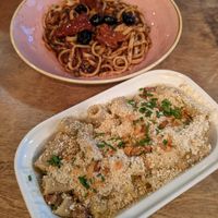 vegan pasta at Pastan Barbican in London