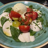Vegan mozzarella 👍  at Pastan Barbican in London