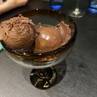 Chocolate ice cream 🍨   at Pastan Barbican in London