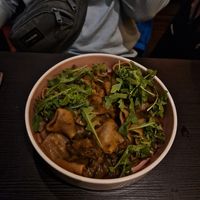 Stroganof with mushrooms at Pastan Barbican in London