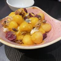 Gnocchi with cheese  at Pastan Barbican in London