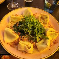 Spinach tortellini at Pastan Barbican in London