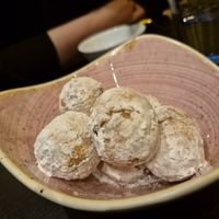 Biscoff donuts! at Pastan Barbican in London