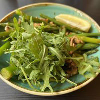 Side veg  at Pastan Barbican in London