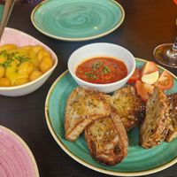 Starters at Pastan Barbican in London