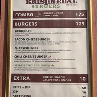   at Kristinedal Burgers in Copenhagen